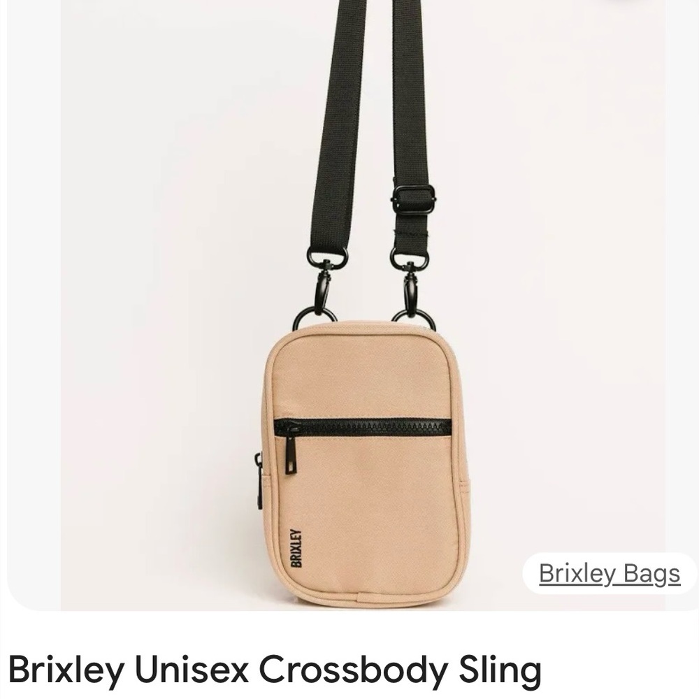 Brixley Tan Crossbody Bag